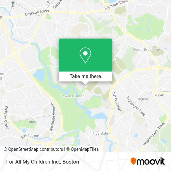 For All My Children Inc. map