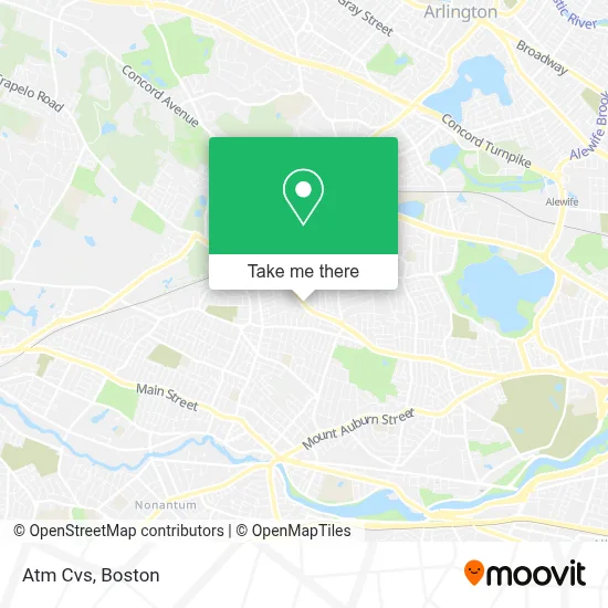 Atm Cvs map