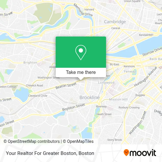 Your Realtor For Greater Boston map