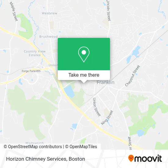 Horizon Chimney Services map