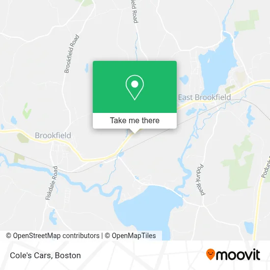 Cole's Cars map