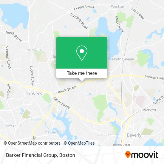Barker Financial Group map