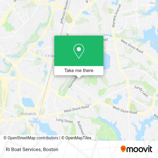 Ri Boat Services map