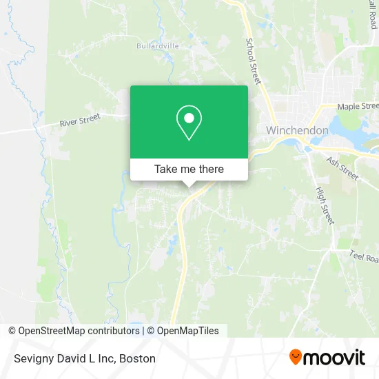 Sevigny David L Inc map