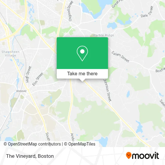 The Vineyard map