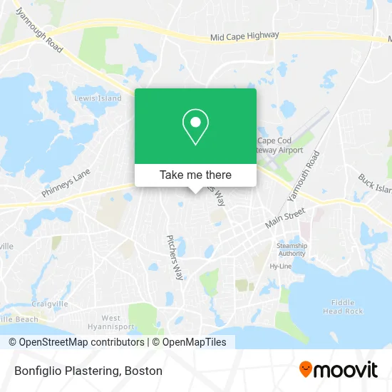 Bonfiglio Plastering map