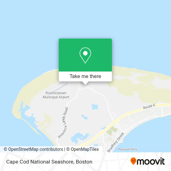 Cape Cod National Seashore map