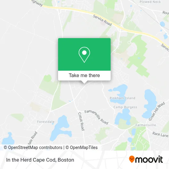 In the Herd Cape Cod map