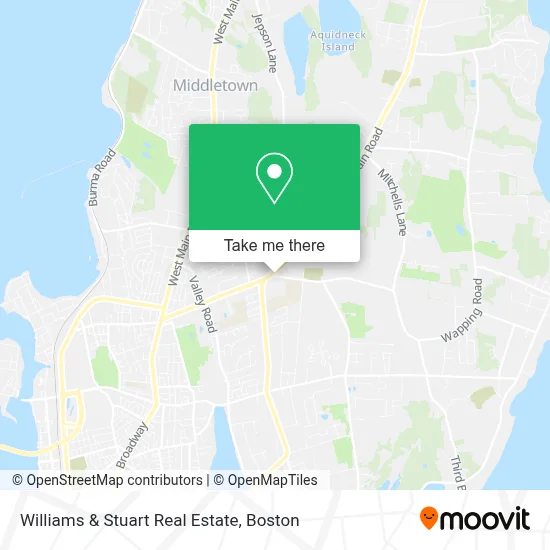 Williams & Stuart Real Estate map