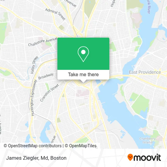 James Ziegler, Md map