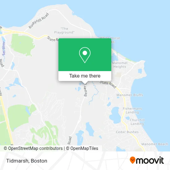 Tidmarsh map