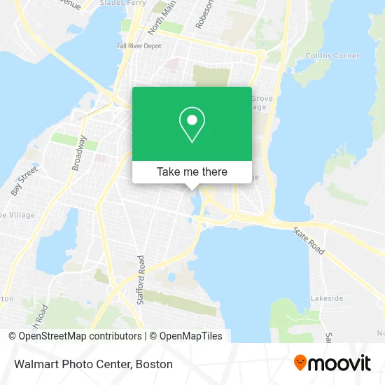 Walmart Photo Center map