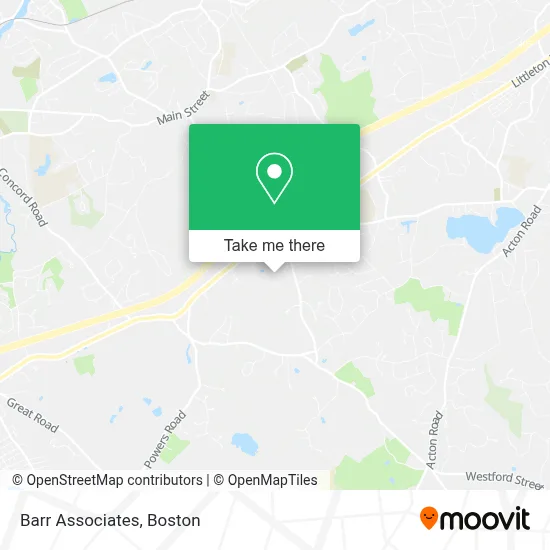 Barr Associates map