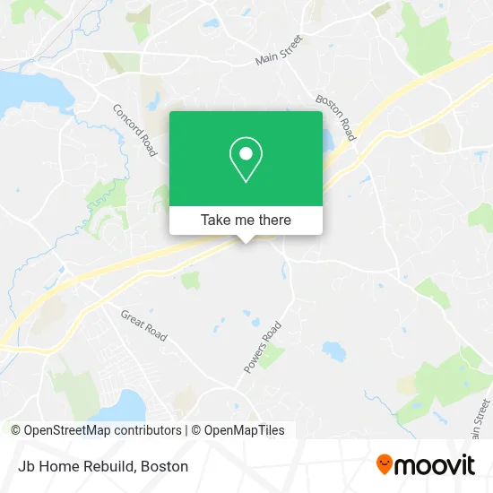 Jb Home Rebuild map