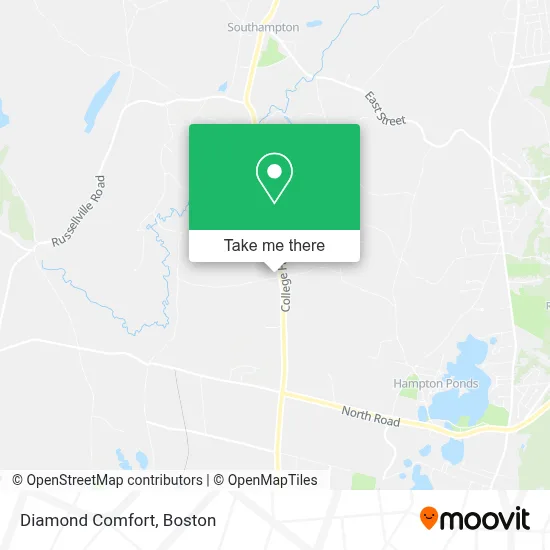 Diamond Comfort map