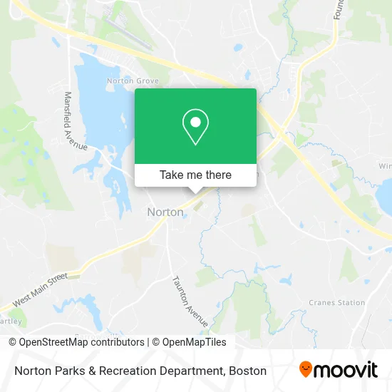 Norton Parks & Recreation Department map
