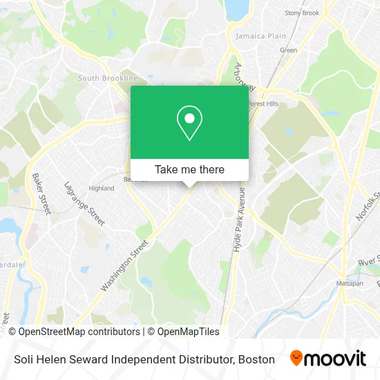 Soli Helen Seward Independent Distributor map