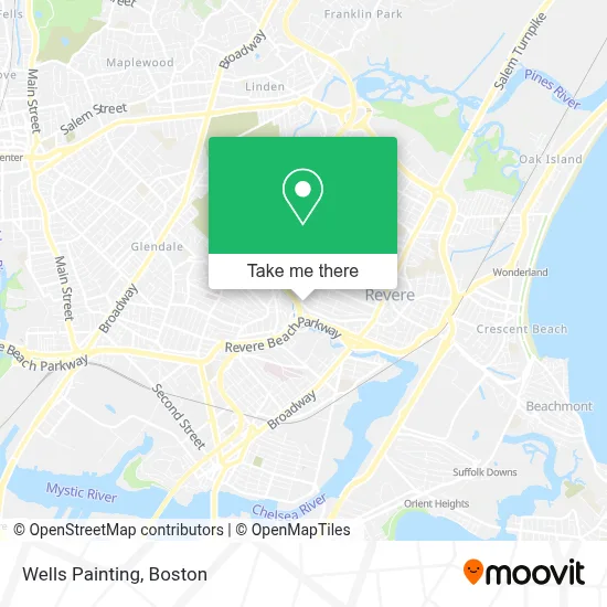 Wells Painting map