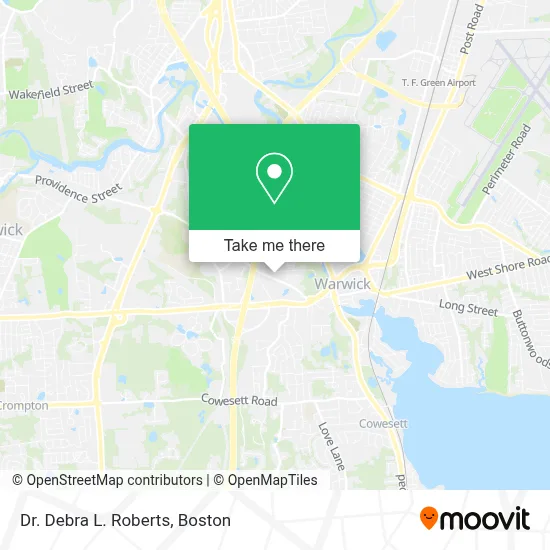 Dr. Debra L. Roberts map