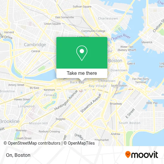 On map