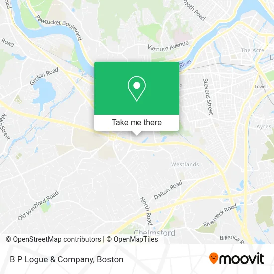 B P Logue & Company map