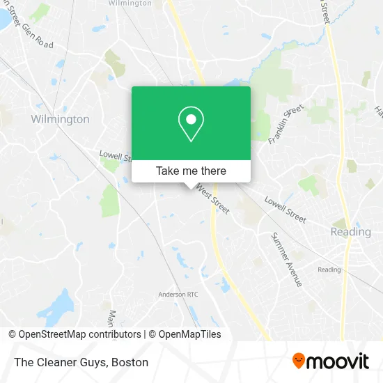 The Cleaner Guys map