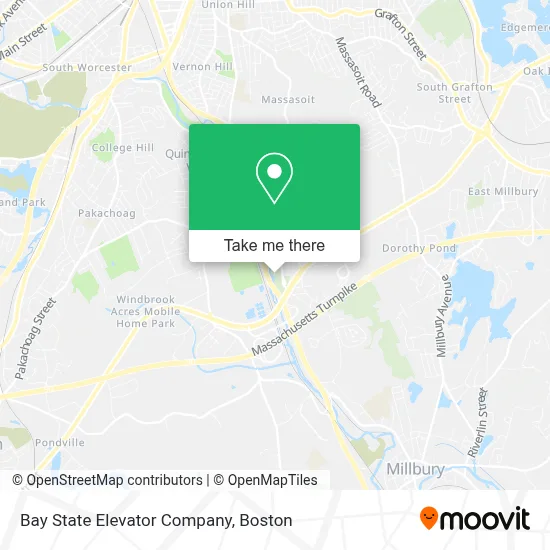 Bay State Elevator Company map