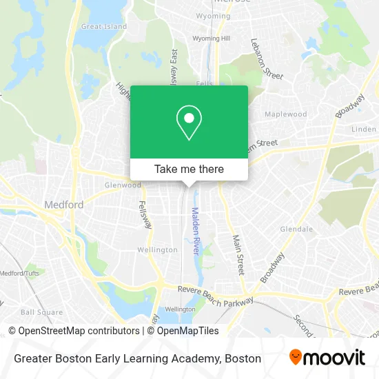Greater Boston Early Learning Academy map