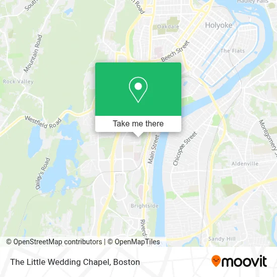 The Little Wedding Chapel map