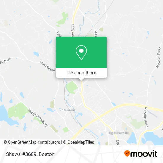 Shaws #3669 map