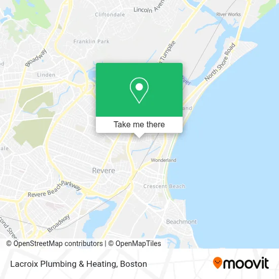 Lacroix Plumbing & Heating map