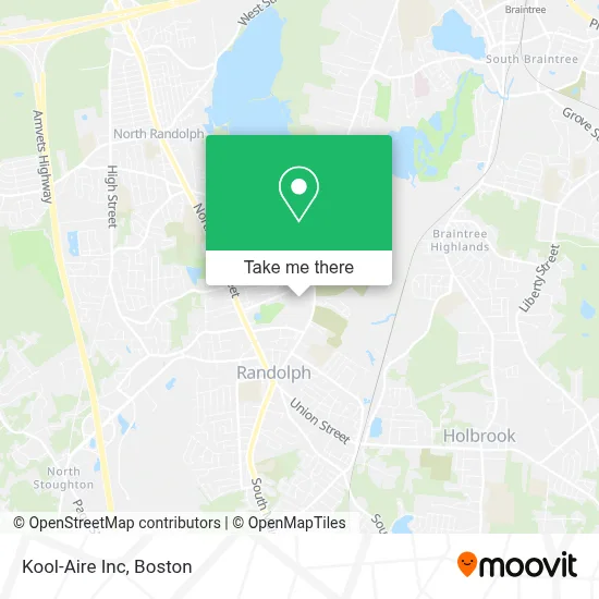 Kool-Aire Inc map