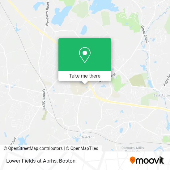 Lower Fields at Abrhs map