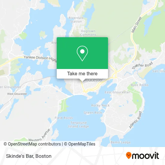 Skinde's Bar map