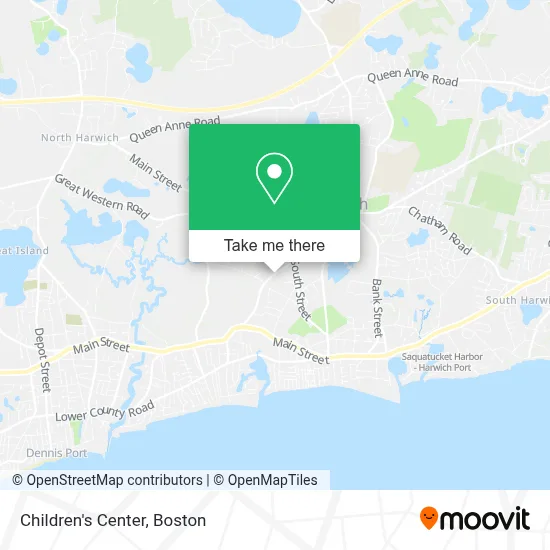 Children's Center map