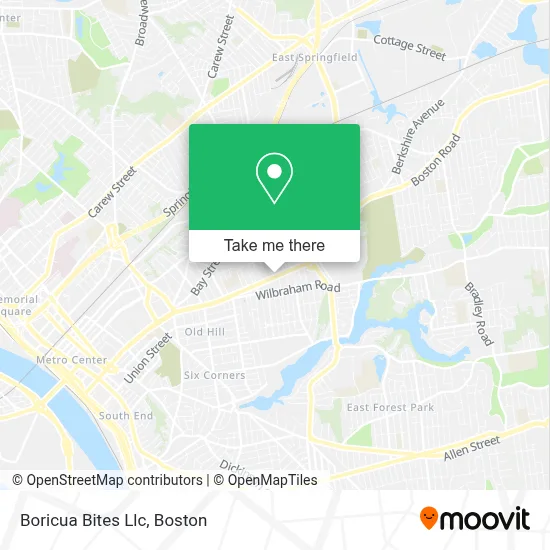 Boricua Bites Llc map