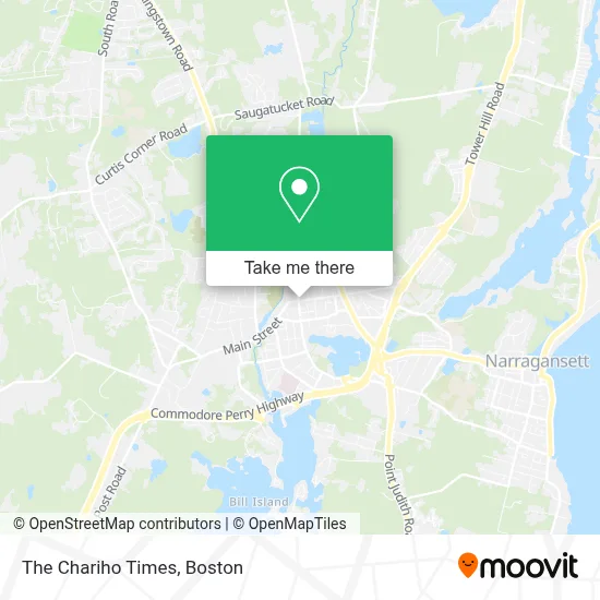 The Chariho Times map