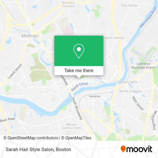 Sarah Hair Style Salon map