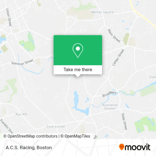 A.C.S. Racing map