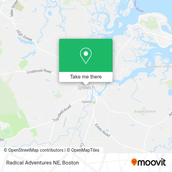 Radical Adventures NE map