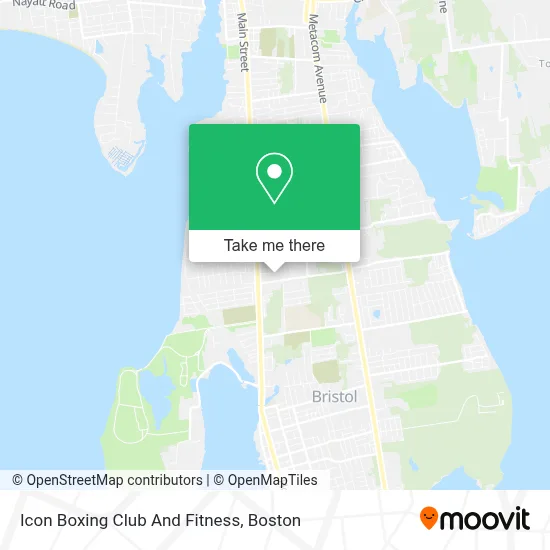 Icon Boxing Club And Fitness map