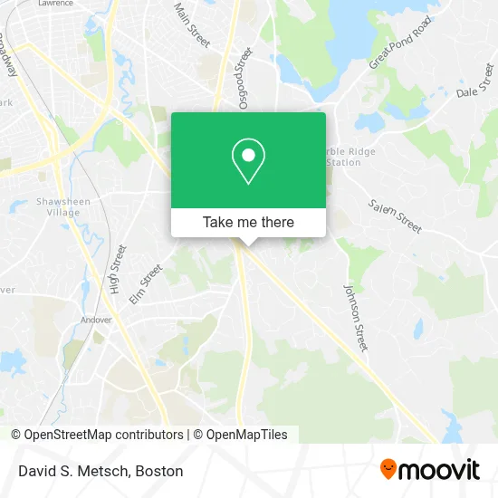 David S. Metsch map