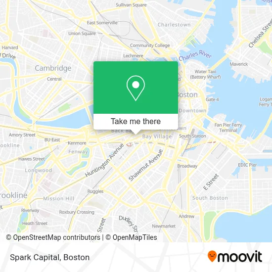 Spark Capital map