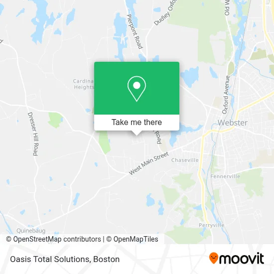 Oasis Total Solutions map