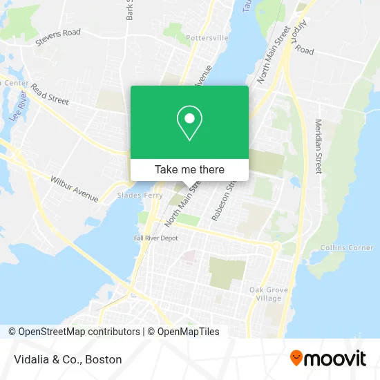 Vidalia & Co. map