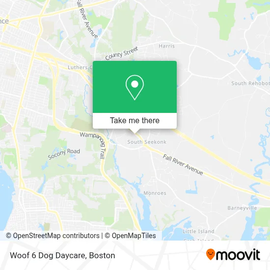 Woof 6 Dog Daycare map