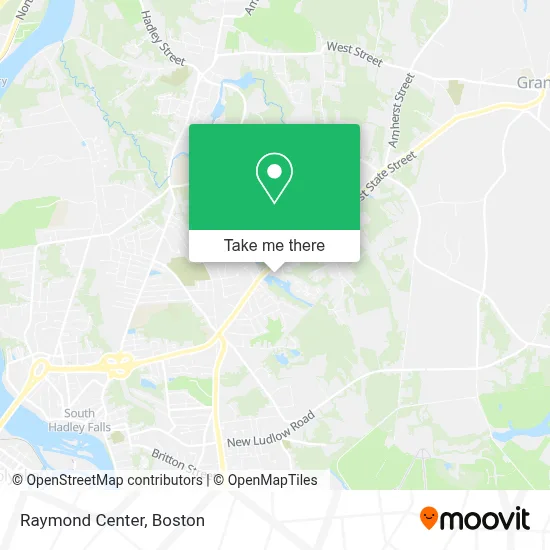 Raymond Center map