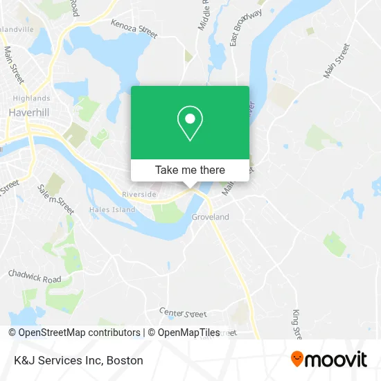 K&J Services Inc map