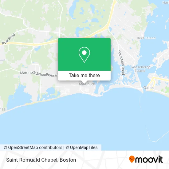 Saint Romuald Chapel map