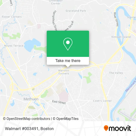 Walmart #003491 map